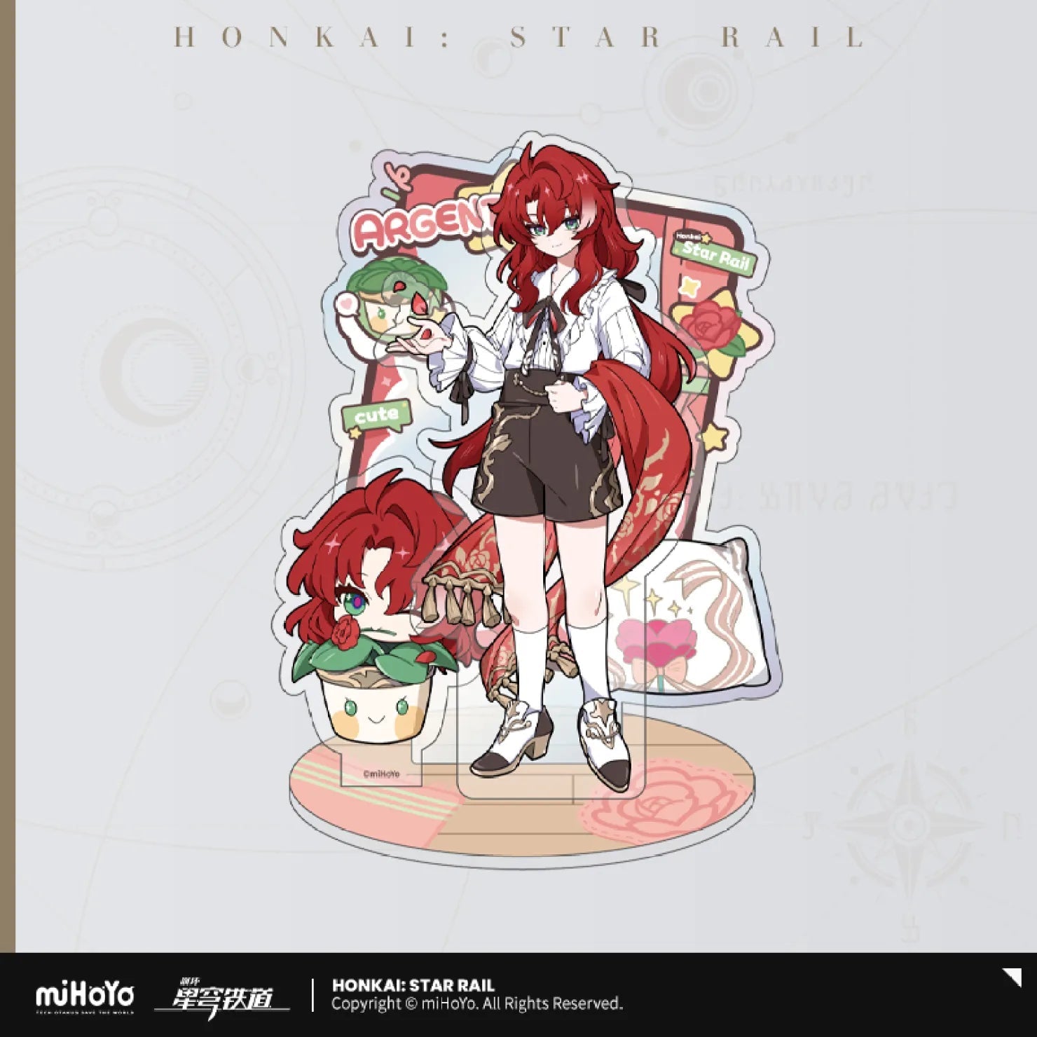 [OFFICIAL] Honkai Star Rail Boys Dormitory Series Stand Figure - Teyvat Tavern - Genshin Impact & Honkai Star Rail & 3Z Merch