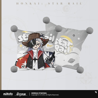 [OFFICIAL] Honkai Star Rail Boys Dormitory Series Throw Pillow - Teyvat Tavern - Genshin Impact & Honkai Star Rail & 3Z Merch