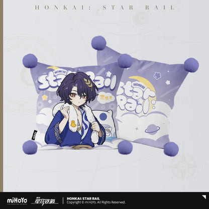 [OFFICIAL] Honkai Star Rail Boys Dormitory Series Throw Pillow - Teyvat Tavern - Genshin Impact & Honkai Star Rail & 3Z Merch