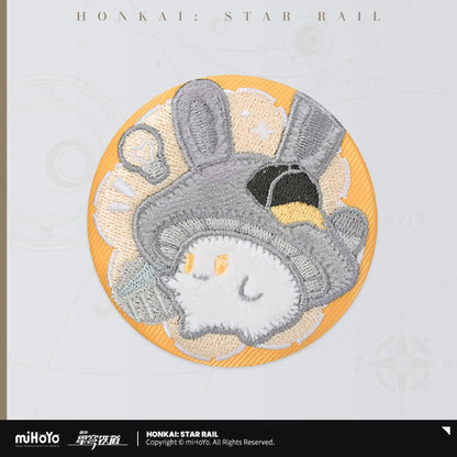[OFFICIAL] Honkai Star Rail Bunny Mushroom & Mushroom Bunny Series Embroidered Badge - Teyvat Tavern - Genshin Impact & Honkai Star Rail & 3Z Merch