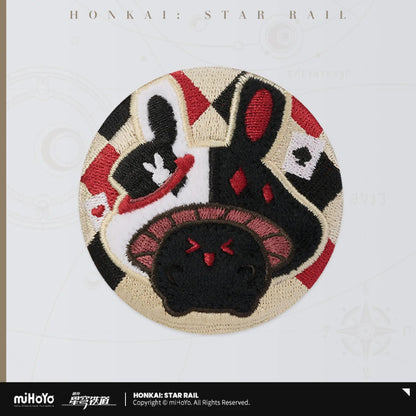 [OFFICIAL] Honkai Star Rail Bunny Mushroom & Mushroom Bunny Series Embroidered Badge - Teyvat Tavern - Genshin Impact & Honkai Star Rail & 3Z Merch