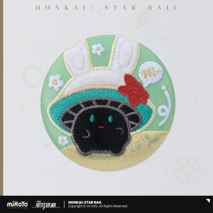 [OFFICIAL] Honkai Star Rail Bunny Mushroom & Mushroom Bunny Series Embroidered Badge - Teyvat Tavern - Genshin Impact & Honkai Star Rail & 3Z Merch