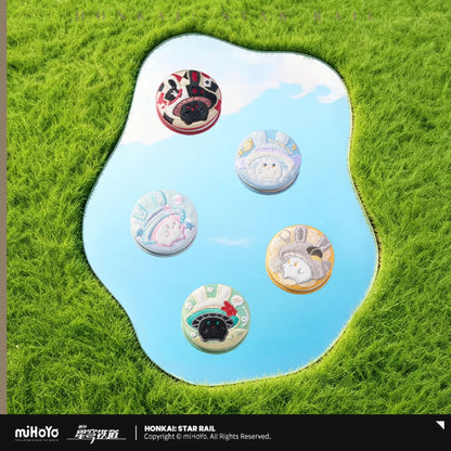 [OFFICIAL] Honkai Star Rail Bunny Mushroom & Mushroom Bunny Series Embroidered Badge - Teyvat Tavern - Genshin Impact & Honkai Star Rail & 3Z Merch