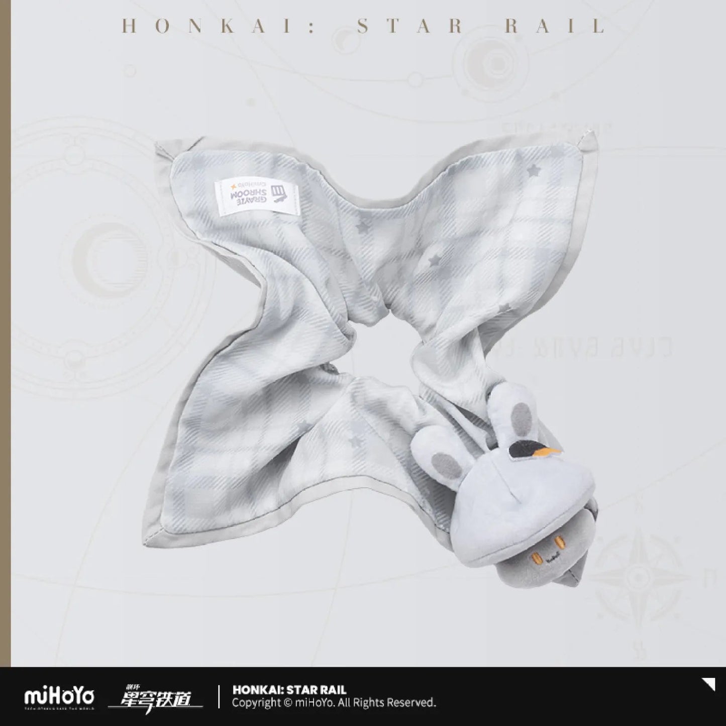 [OFFICIAL] Honkai Star Rail Bunny Mushroom & Mushroom Bunny Series Plush Scrunchie - Teyvat Tavern - Genshin Impact & Honkai Star Rail & 3Z Merch