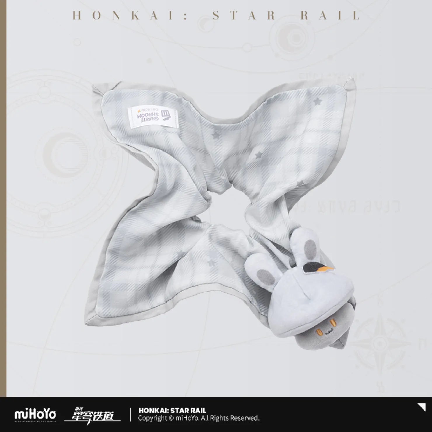 [OFFICIAL] Honkai Star Rail Bunny Mushroom & Mushroom Bunny Series Plush Scrunchie - Teyvat Tavern - Genshin Impact & Honkai Star Rail & 3Z Merch