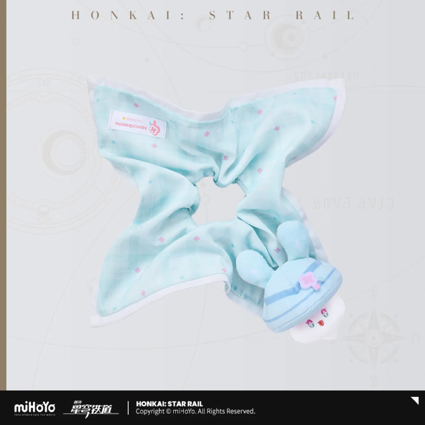 [OFFICIAL] Honkai Star Rail Bunny Mushroom & Mushroom Bunny Series Plush Scrunchie - Teyvat Tavern - Genshin Impact & Honkai Star Rail & 3Z Merch
