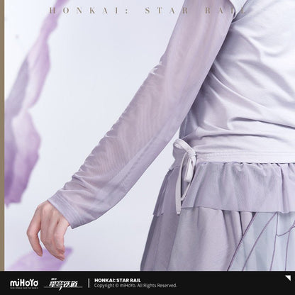 [OFFICIAL] Honkai Star Rail Castorice Impression Series Clothes - Mock Two-Piece T Shirt - Teyvat Tavern - Genshin Impact & Honkai Star Rail & 3Z Merch