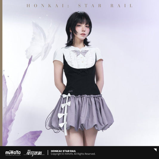 [OFFICIAL] Honkai Star Rail Castorice Impression Series Clothes - Short Sleeve Blouse - Teyvat Tavern - Genshin Impact & Honkai Star Rail & 3Z Merch