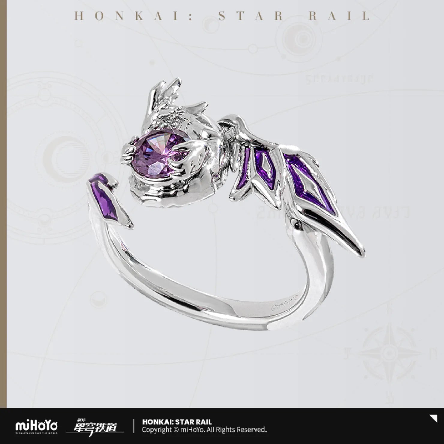 [OFFICIAL] Honkai Star Rail Castorice's Netherwing Pollux Impression Ring - Teyvat Tavern - Genshin Impact & Honkai Star Rail & 3Z Merch