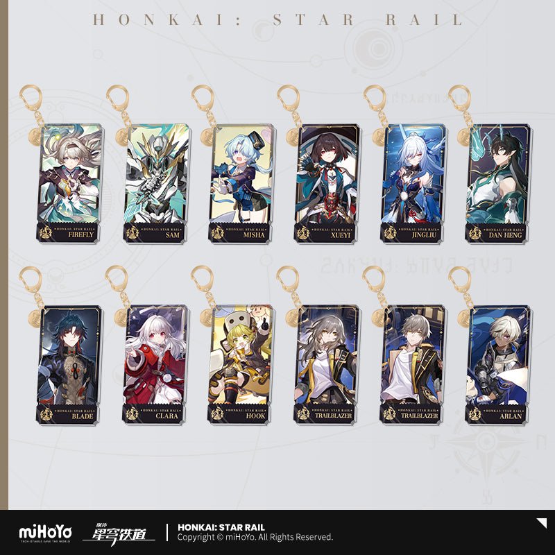 [OFFICIAL] Honkai Star Rail Character Acrylic Pendant - Destruction - Teyvat Tavern - Genshin Impact & Honkai Star Rail & 3Z Merch