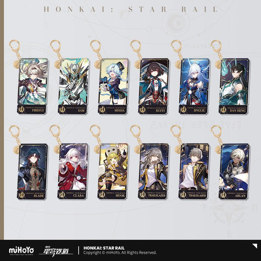 [OFFICIAL] Honkai Star Rail Character Acrylic Pendant - Destruction - Teyvat Tavern - Genshin Impact & Honkai Star Rail & 3Z Merch