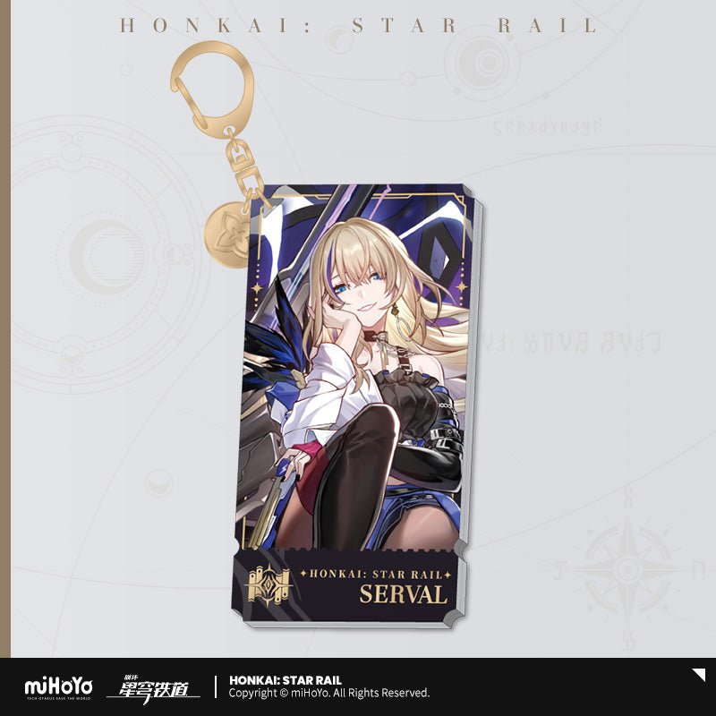 [OFFICIAL] Honkai Star Rail Character Acrylic Pendant - Erudition - Teyvat Tavern - Genshin Impact & Honkai Star Rail & 3Z Merch