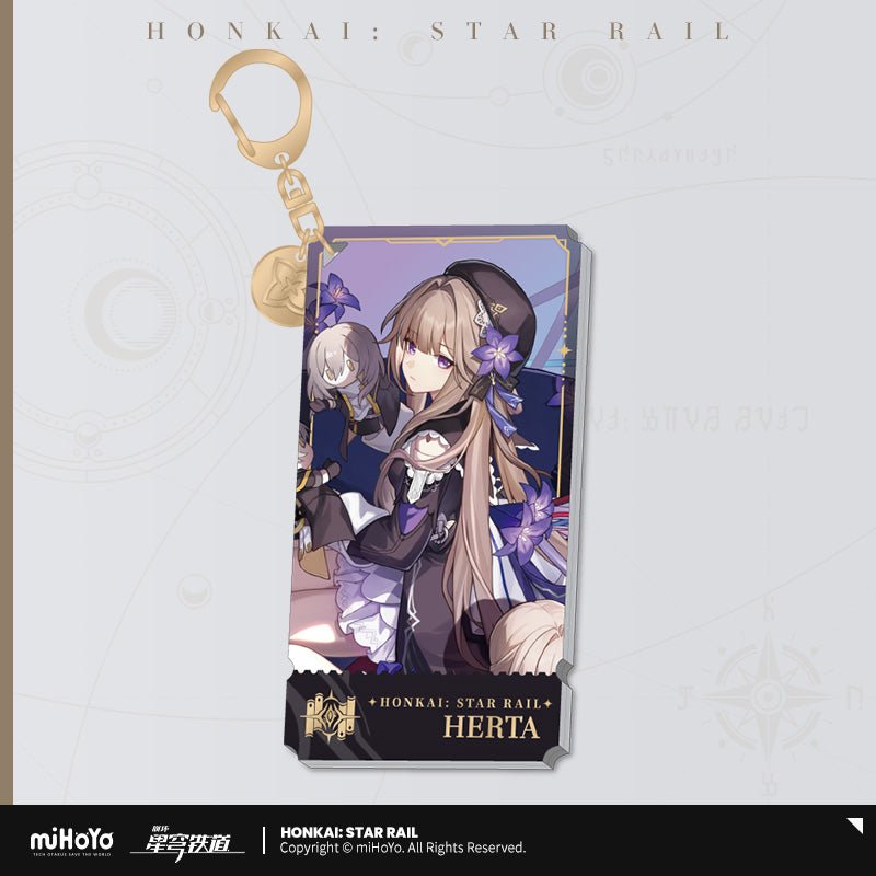 [OFFICIAL] Honkai Star Rail Character Acrylic Pendant - Erudition - Teyvat Tavern - Genshin Impact & Honkai Star Rail & 3Z Merch
