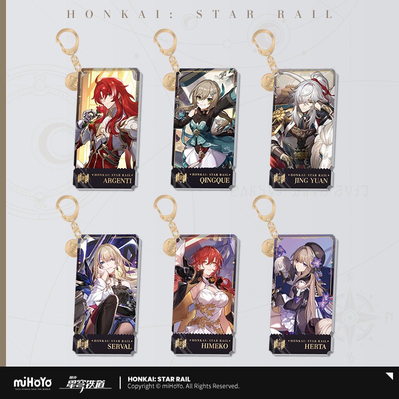[OFFICIAL] Honkai Star Rail Character Acrylic Pendant - Erudition - Teyvat Tavern - Genshin Impact & Honkai Star Rail & 3Z Merch