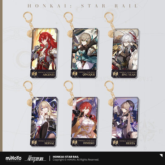[OFFICIAL] Honkai Star Rail Character Acrylic Pendant - Erudition - Teyvat Tavern - Genshin Impact & Honkai Star Rail & 3Z Merch
