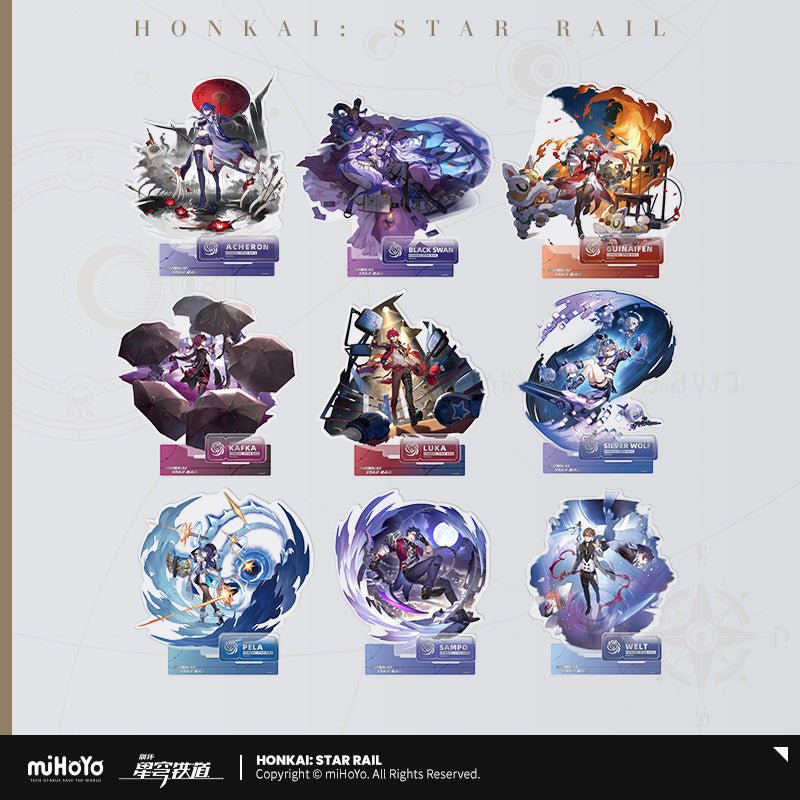 [OFFICIAL] Honkai Star Rail Character Acrylic Stand Figure - Nihility - Teyvat Tavern - Genshin Impact & Honkai Star Rail & 3Z Merch