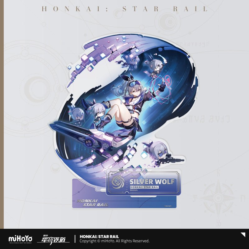 [OFFICIAL] Honkai Star Rail Character Acrylic Stand Figure - Nihility - Teyvat Tavern - Genshin Impact & Honkai Star Rail & 3Z Merch