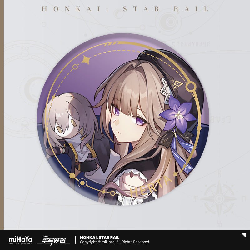 Honkai Star Rail 公式キャラクターバッジ - 博学