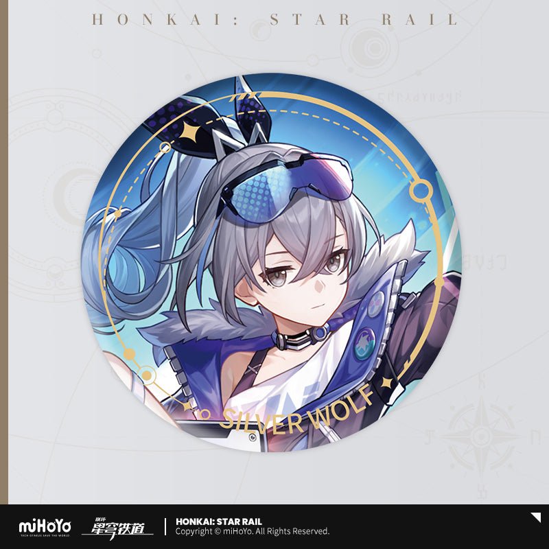 [OFFICIAL] Honkai Star Rail Character Badge - Nihility - Teyvat Tavern - Genshin Impact & Honkai Star Rail & 3Z Merch