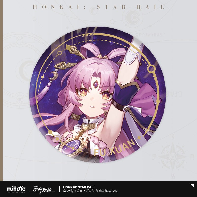 [OFFICIAL] Honkai Star Rail Character Badge - Preservation - Teyvat Tavern - Genshin Impact & Honkai Star Rail & 3Z Merch