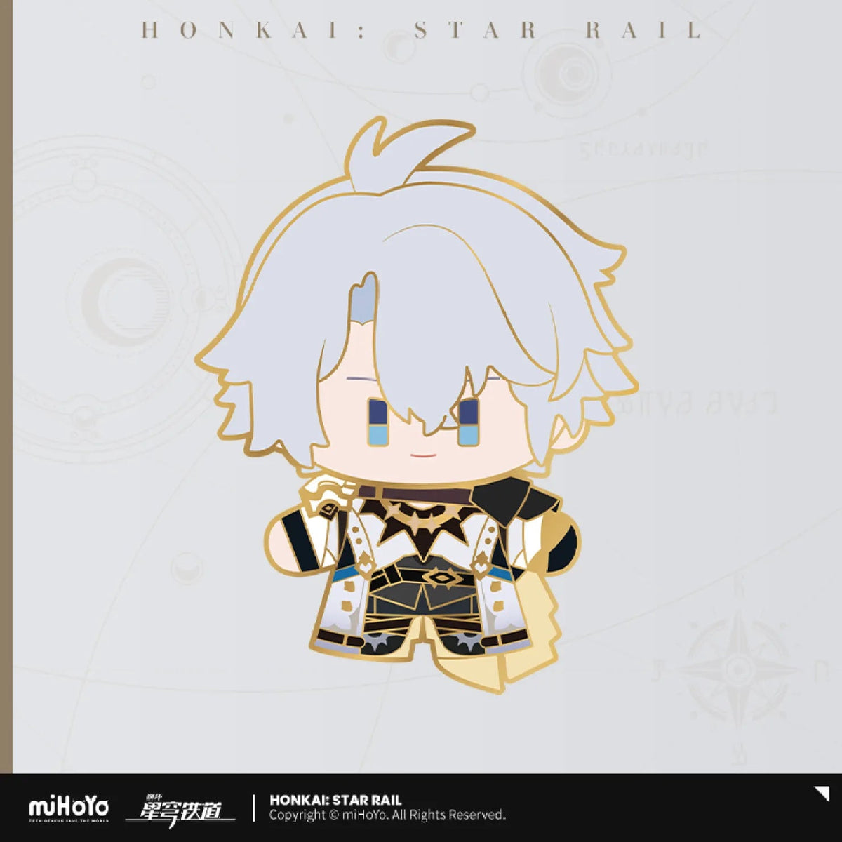 [OFFICIAL] Honkai Star Rail Character Chibi Cute Metal Shake Badge - Teyvat Tavern - Genshin Impact & Honkai Star Rail & 3Z Merch