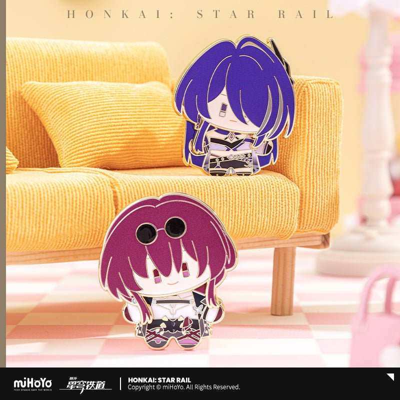 [OFFICIAL] Honkai Star Rail Character Chibi Cute Metal Shake Badge - Teyvat Tavern - Genshin Impact & Honkai Star Rail & 3Z Merch