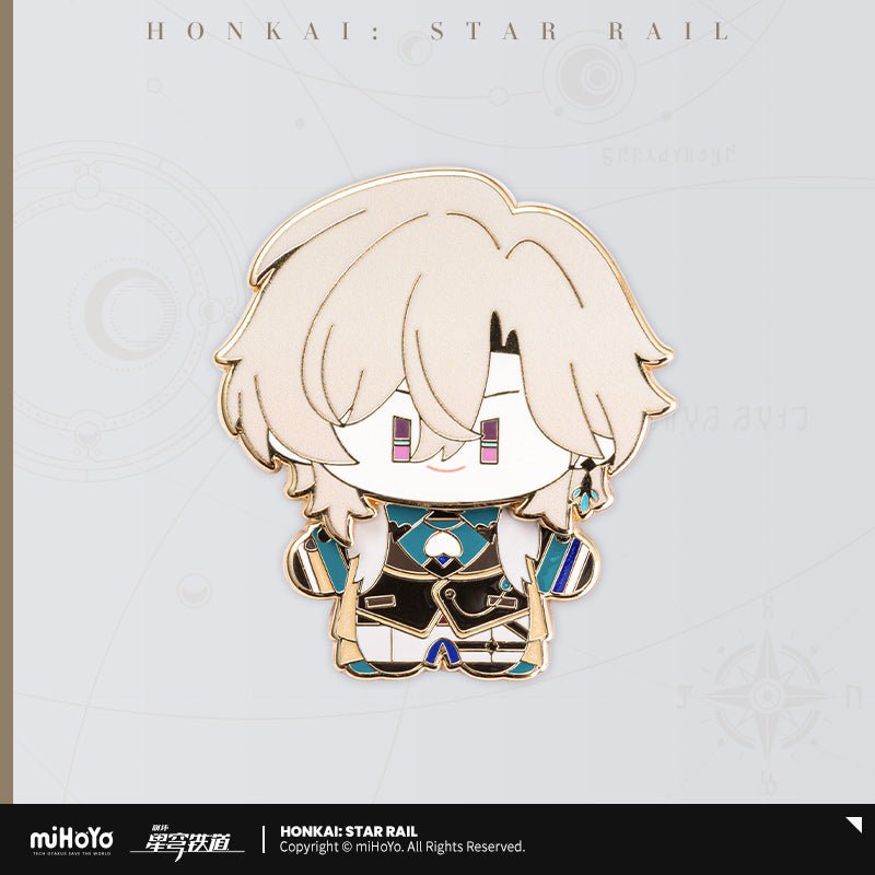 [OFFICIAL] Honkai Star Rail Character Chibi Cute Metal Shake Badge - Teyvat Tavern - Genshin Impact & Honkai Star Rail & 3Z Merch