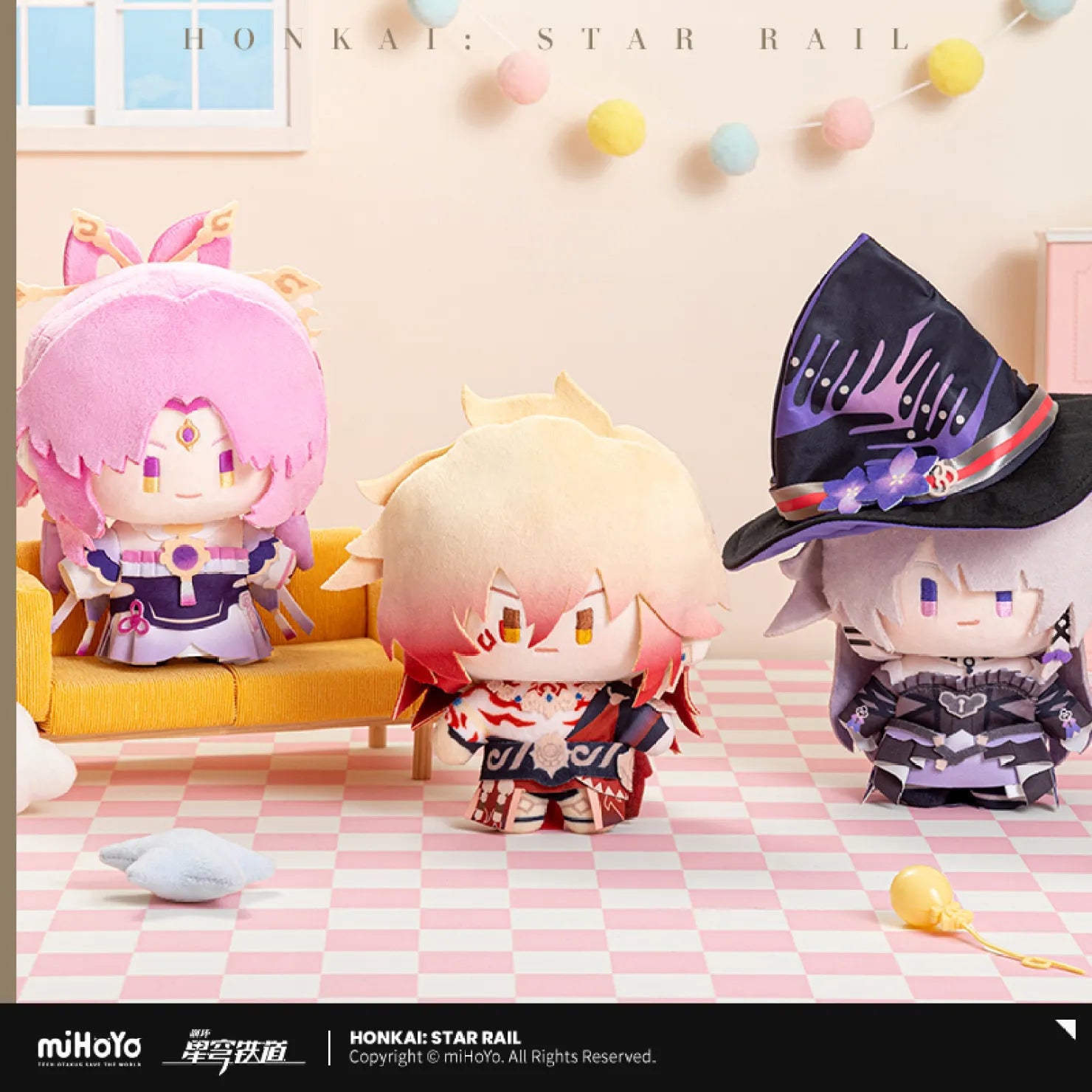 [OFFICIAL] Honkai Star Rail Character Chibi Plush Doll - Teyvat Tavern - Genshin Impact & Honkai Star Rail & 3Z Merch