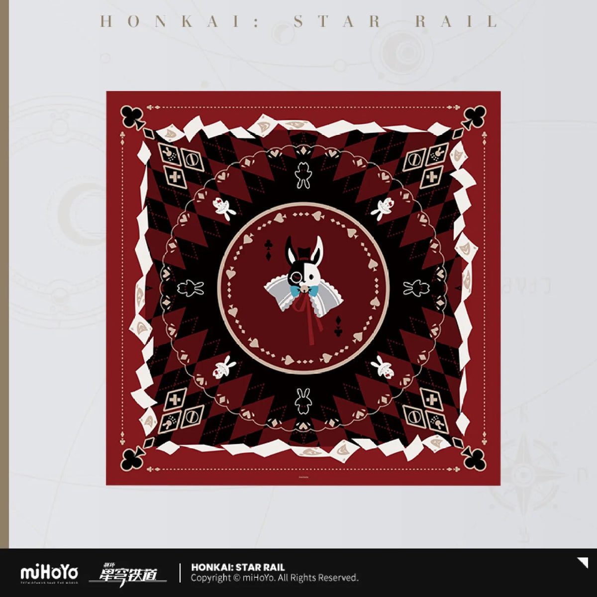 [OFFICIAL] Honkai Star Rail Character Impression Silk Scarf - Sparxie - Teyvat Tavern - Genshin Impact & Honkai Star Rail & 3Z Merch