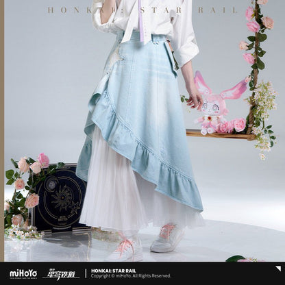 [OFFICIAL] Honkai Star Rail Cyrene Impression Series Clothes - Denim Skirt - Teyvat Tavern - Genshin Impact & Honkai Star Rail & 3Z Merch