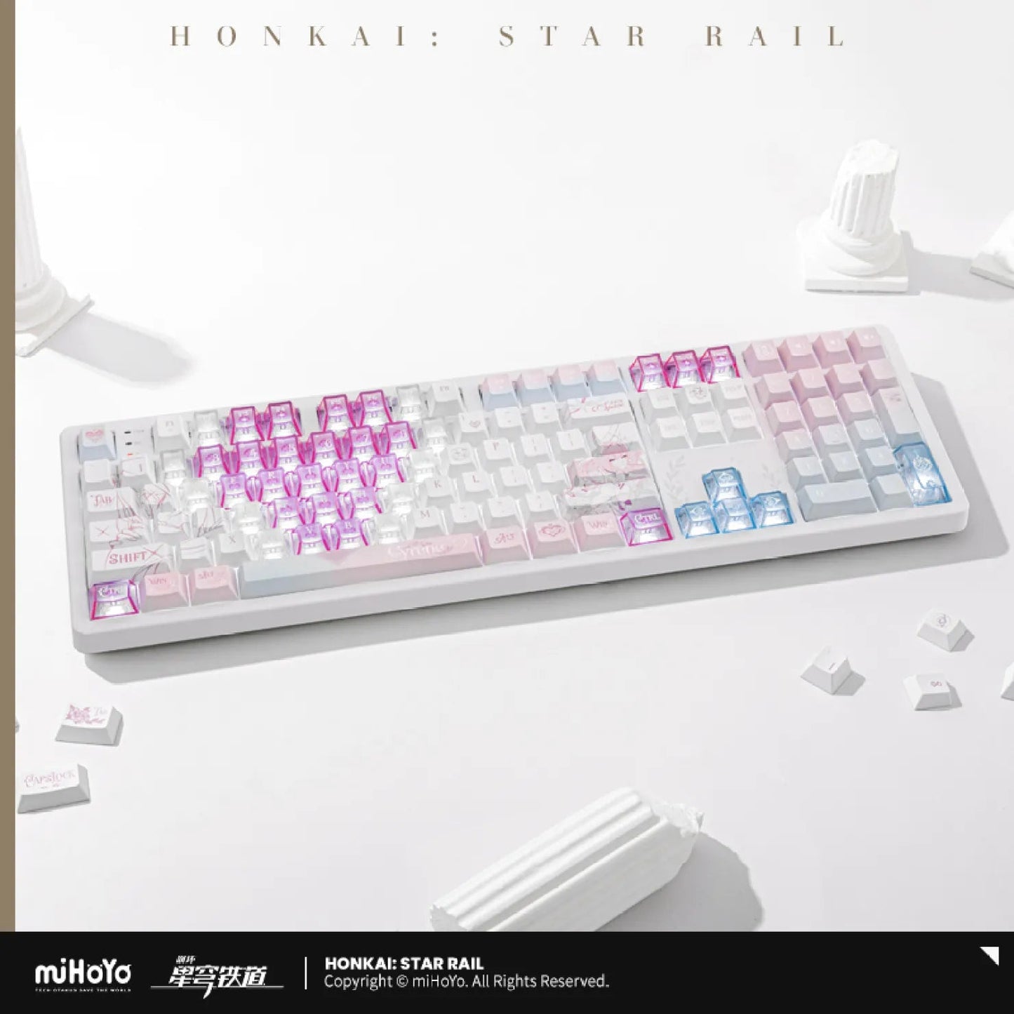[OFFICIAL] Honkai Star Rail Cyrene Ripples of Past Reverie Mechanical Keyboard - Teyvat Tavern - Genshin Impact & Honkai Star Rail & 3Z Merch