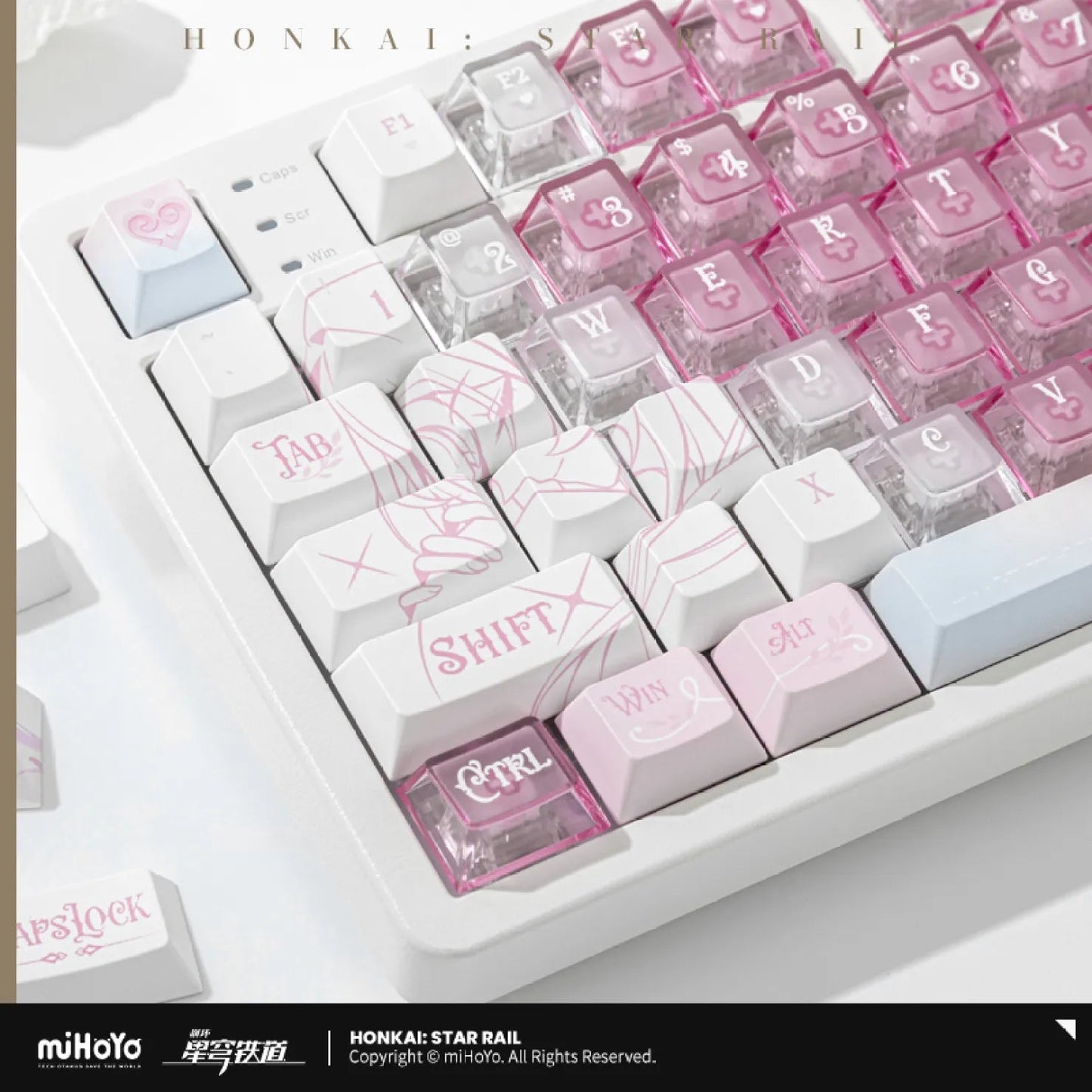 [OFFICIAL] Honkai Star Rail Cyrene Ripples of Past Reverie Mechanical Keyboard - Teyvat Tavern - Genshin Impact & Honkai Star Rail & 3Z Merch