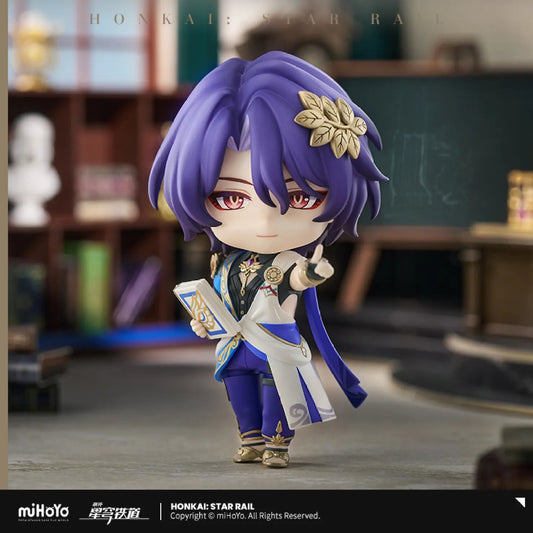 [OFFICIAL] Honkai Star Rail Dr. Ratio Chibi Nendoroid Doll Action Figure - Teyvat Tavern - Genshin Impact & Honkai Star Rail & 3Z Merch