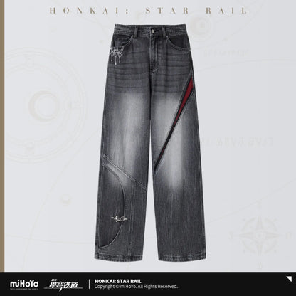 [OFFICIAL] Honkai Star Rail Evernight Impression Series Clothes - Jeans - Teyvat Tavern - Genshin Impact & Honkai Star Rail & 3Z Merch