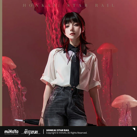 [OFFICIAL] Honkai Star Rail Evernight Impression Series Clothes - Short Sleeve Shirt - Teyvat Tavern - Genshin Impact & Honkai Star Rail & 3Z Merch