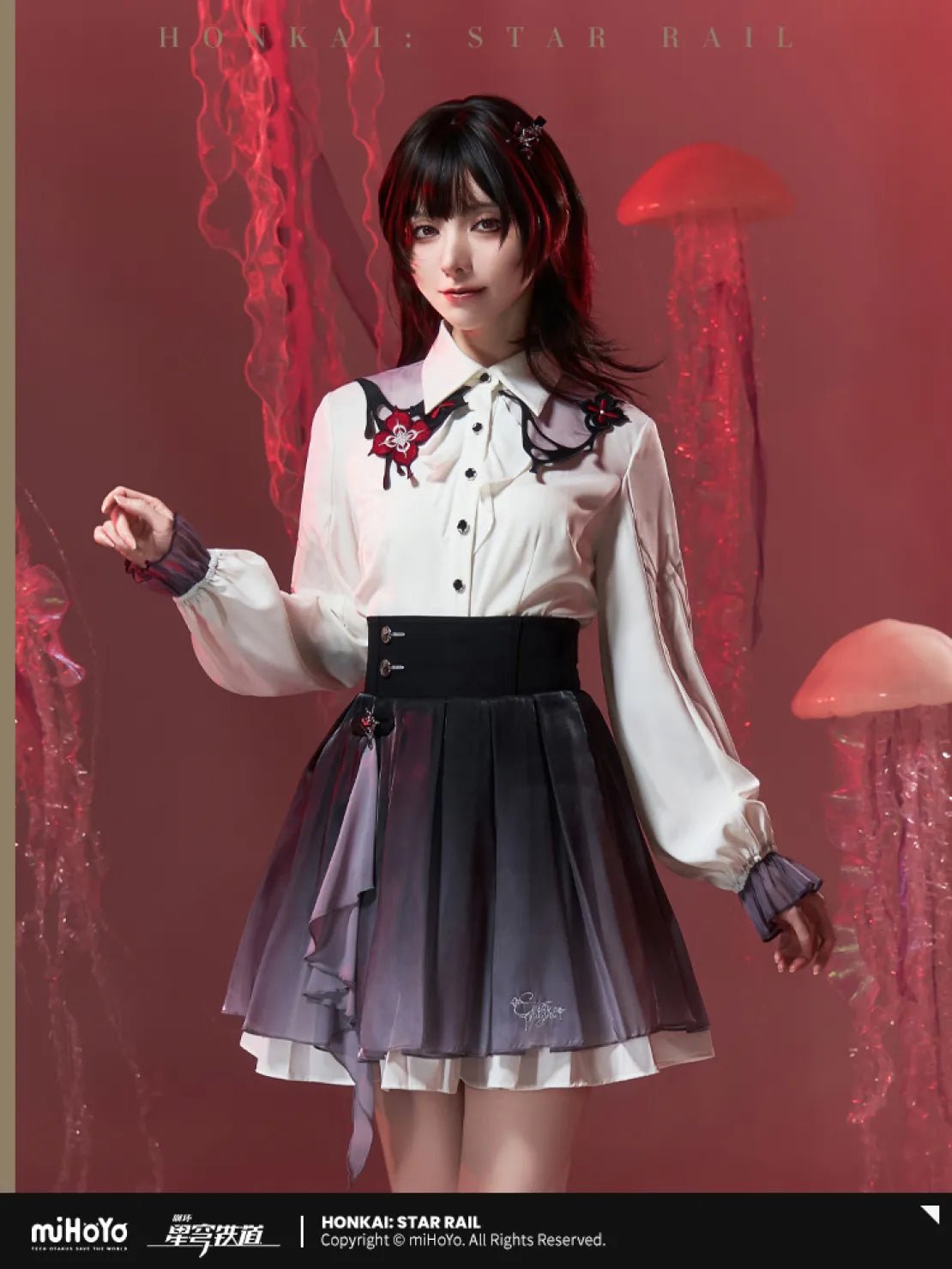 [OFFICIAL] Honkai Star Rail Evernight Impression Series Clothes - Skirt - Teyvat Tavern - Genshin Impact & Honkai Star Rail & 3Z Merch