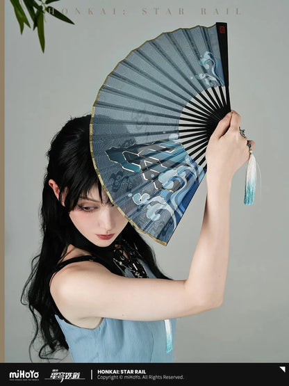 [OFFICIAL] Honkai Star Rail Feixiao Impression Series Accessories - Folding Fan - Teyvat Tavern - Genshin Impact & Honkai Star Rail & 3Z Merch