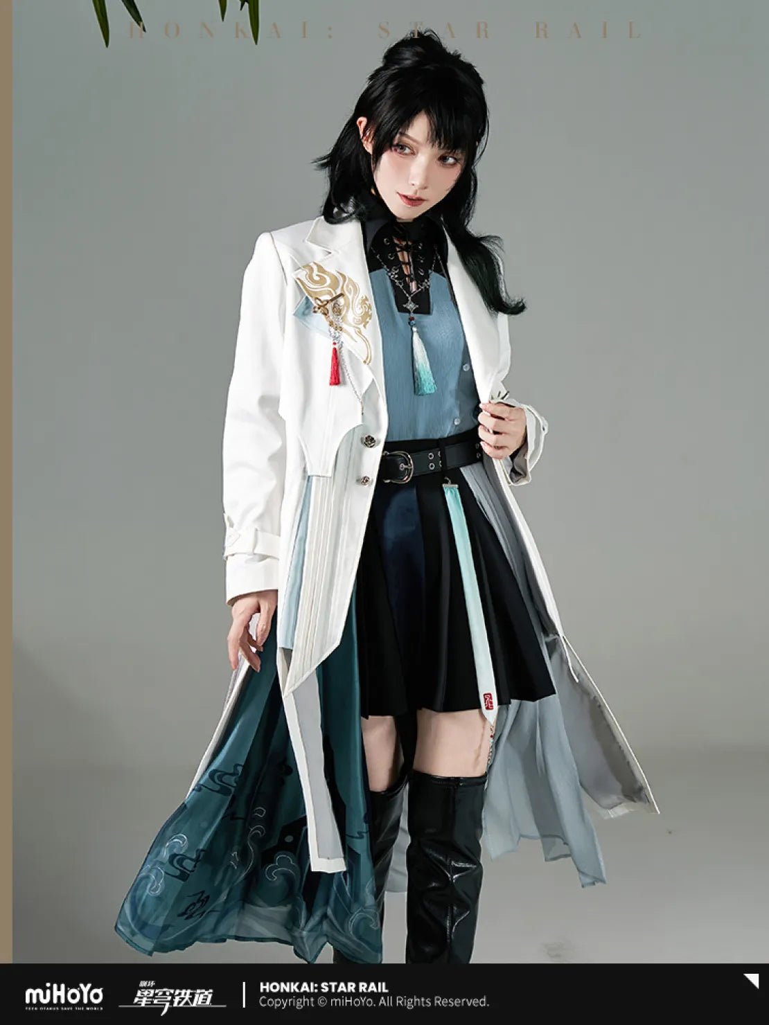 [OFFICIAL] Honkai Star Rail Feixiao Impression Series Apparel - Long Coat - Teyvat Tavern - Genshin Impact & Honkai Star Rail & 3Z Merch