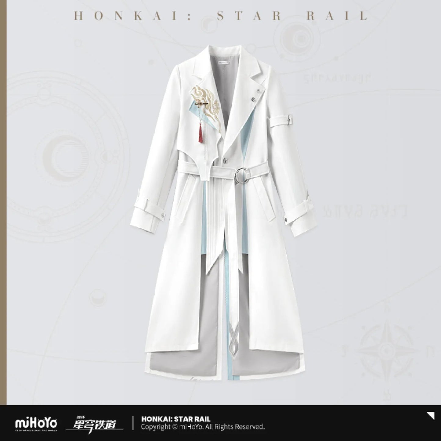 [OFFICIAL] Honkai Star Rail Feixiao Impression Series Apparel - Long Coat - Teyvat Tavern - Genshin Impact & Honkai Star Rail & 3Z Merch