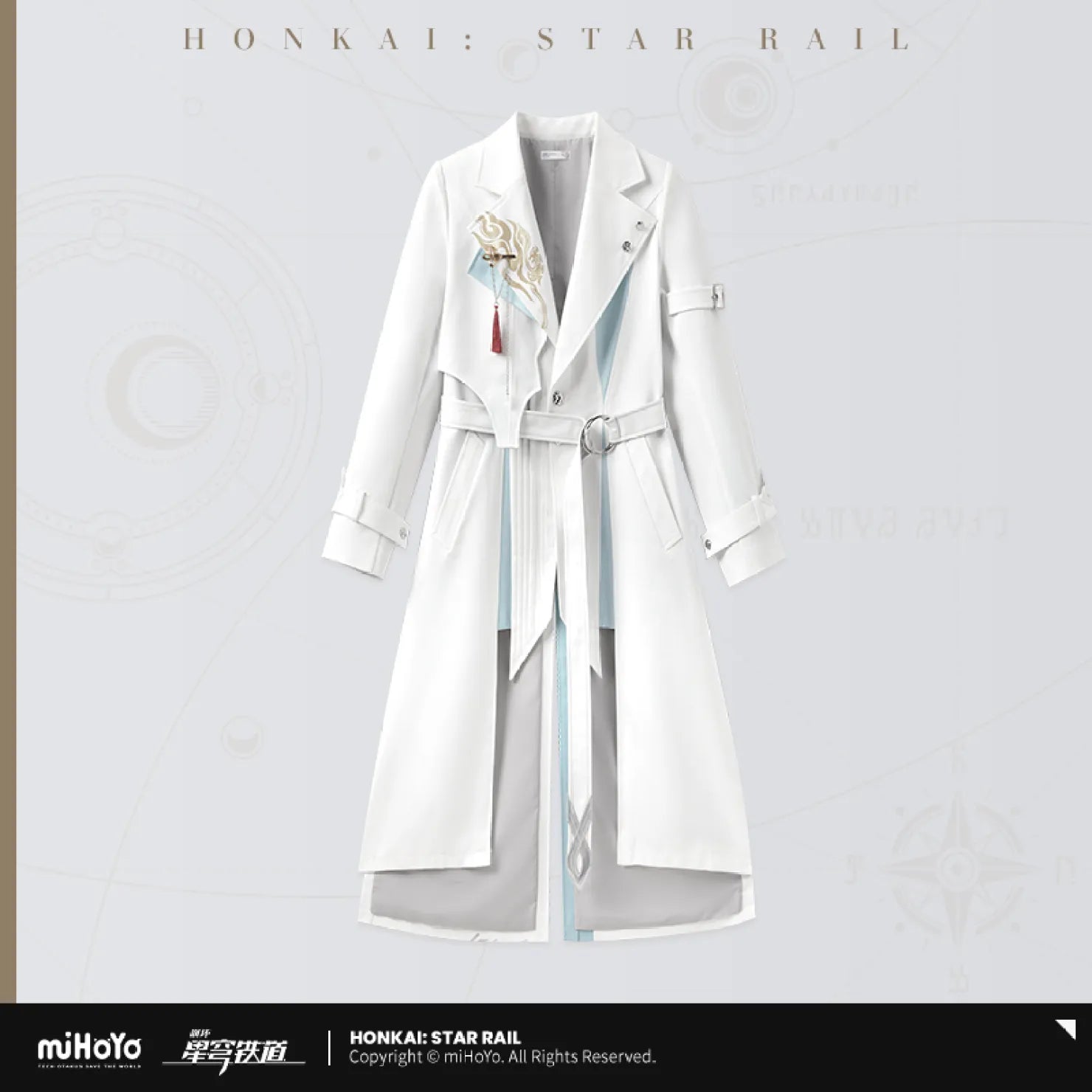 [OFFICIAL] Honkai Star Rail Feixiao Impression Series Apparel - Long Coat - Teyvat Tavern - Genshin Impact & Honkai Star Rail & 3Z Merch