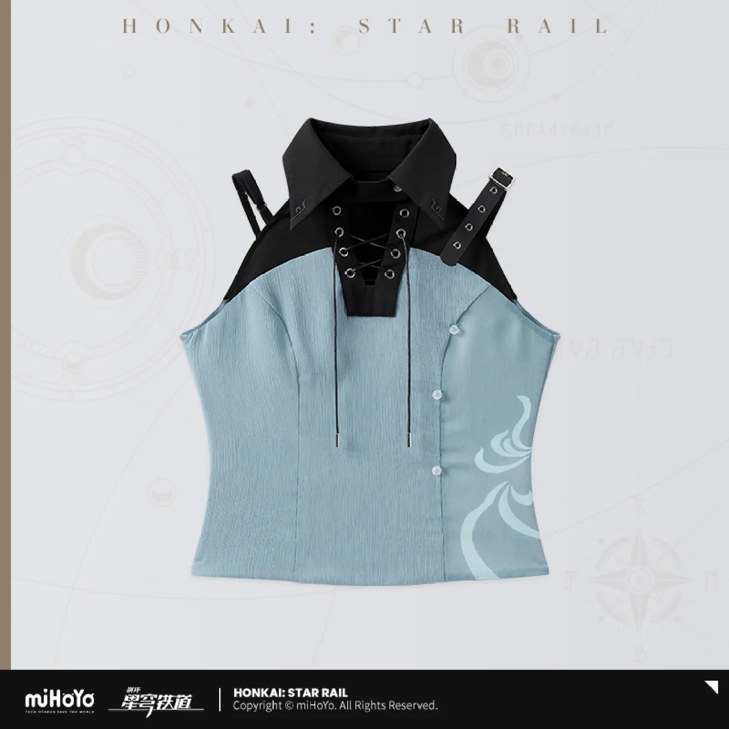 [OFFICIAL] Honkai Star Rail Feixiao Impression Series Apparel - Sleeveless Tops - Teyvat Tavern - Genshin Impact & Honkai Star Rail & 3Z Merch