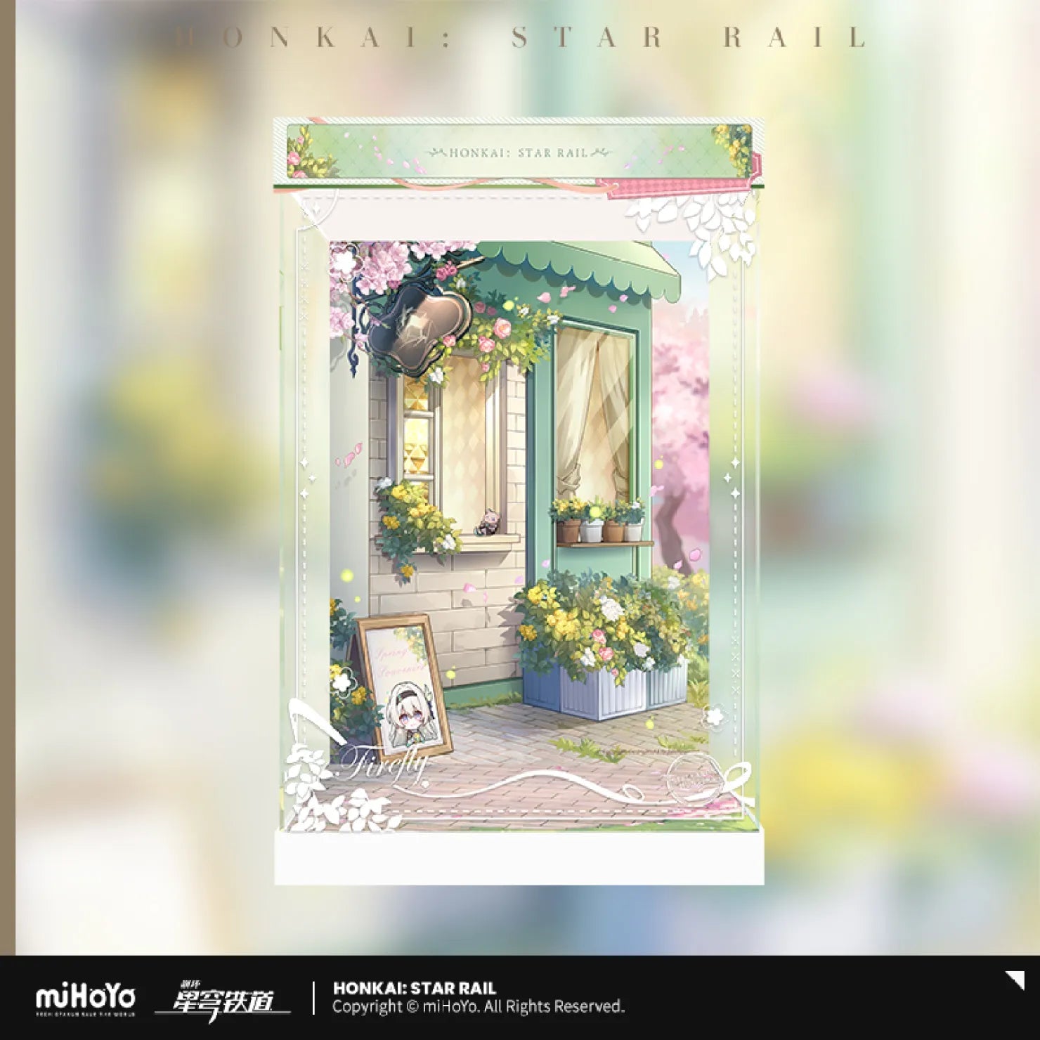 Honkai Star Rail Firefly Spring Missive 1/8 Ver. Scale Figure Display Case