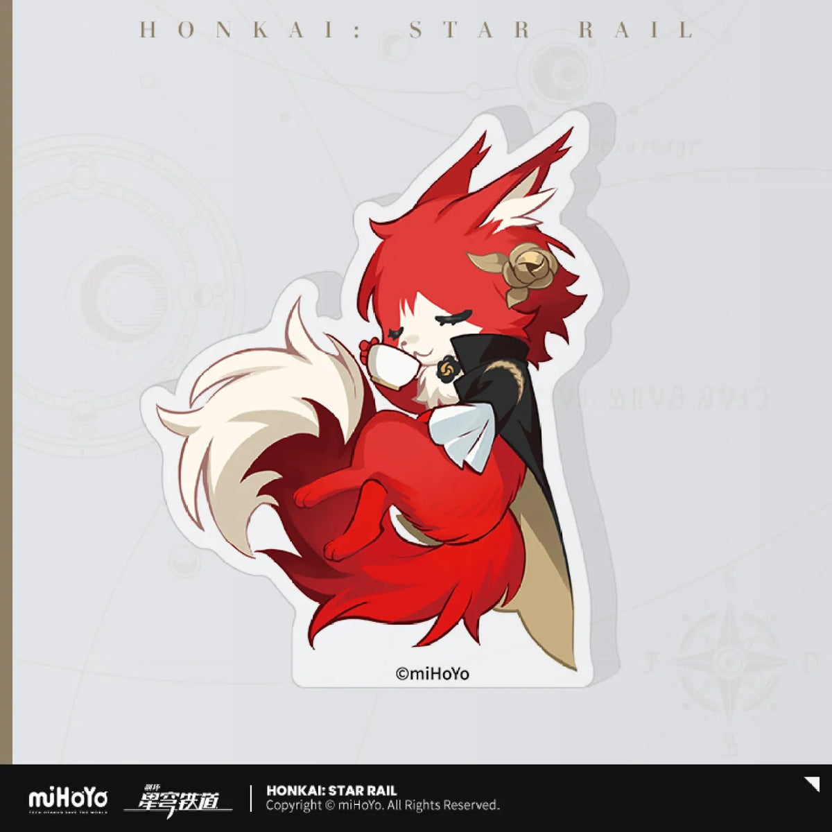 [OFFICIAL] Honkai Star Rail Fluffy Across The Blue Series Mini Acrylic Stand Figure - Teyvat Tavern - Genshin Impact & Honkai Star Rail & 3Z Merch
