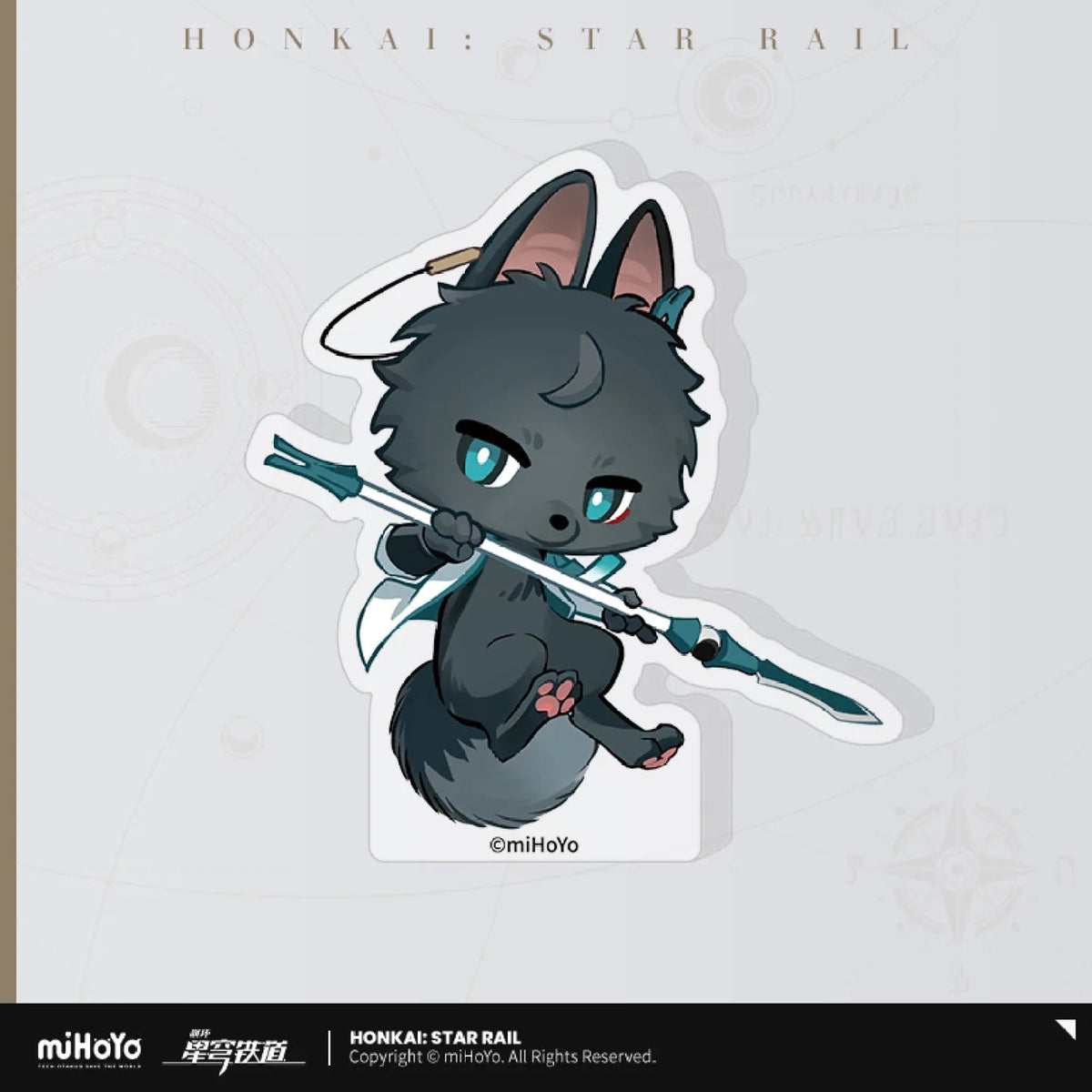 [OFFICIAL] Honkai Star Rail Fluffy Across The Blue Series Mini Acrylic Stand Figure - Teyvat Tavern - Genshin Impact & Honkai Star Rail & 3Z Merch