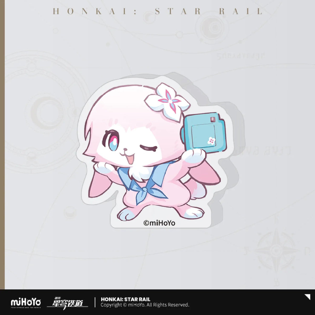 [OFFICIAL] Honkai Star Rail Fluffy Across The Blue Series Mini Acrylic Stand Figure - Teyvat Tavern - Genshin Impact & Honkai Star Rail & 3Z Merch