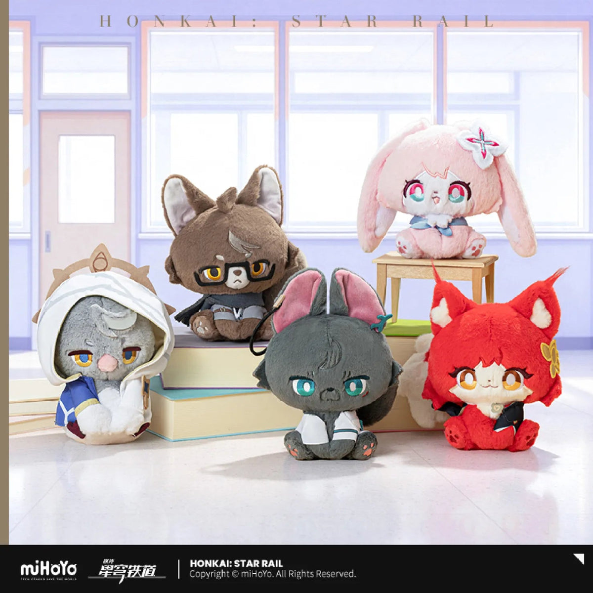 [OFFICIAL] Honkai Star Rail Fluffy Across The Blue Series Plush Doll - Teyvat Tavern - Genshin Impact & Honkai Star Rail & 3Z Merch