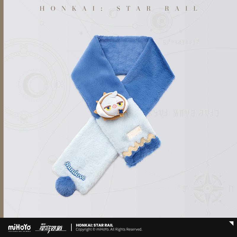[OFFICIAL] Honkai Star Rail Fluffy Across The Blue Series Plush Scarf - Teyvat Tavern - Genshin Impact & Honkai Star Rail & 3Z Merch