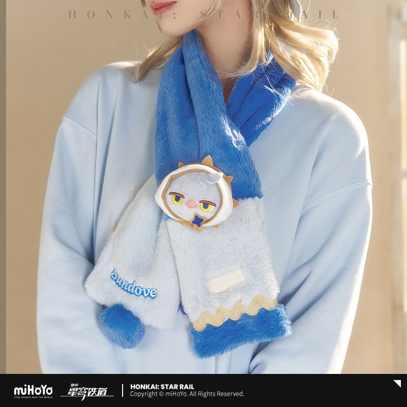 [OFFICIAL] Honkai Star Rail Fluffy Across The Blue Series Plush Scarf - Teyvat Tavern - Genshin Impact & Honkai Star Rail & 3Z Merch