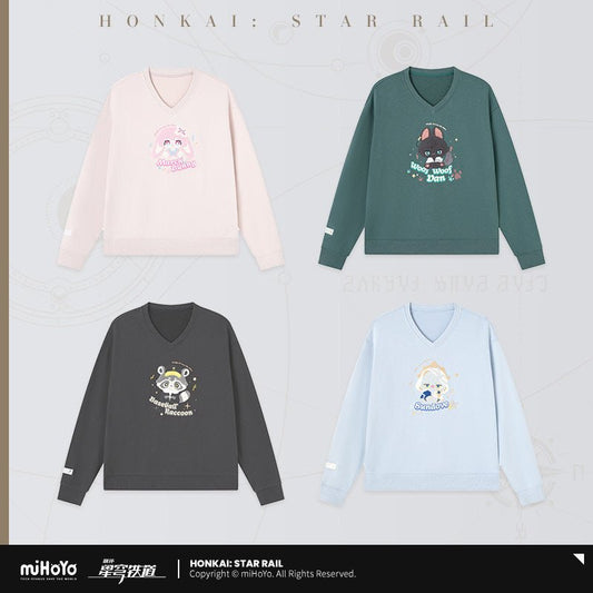 [OFFICIAL] Honkai Star Rail Fluffy Across The Blue Series Sweatshirt - Teyvat Tavern - Genshin Impact & Honkai Star Rail & 3Z Merch
