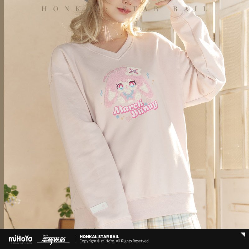 [OFFICIAL] Honkai Star Rail Fluffy Across The Blue Series Sweatshirt - Teyvat Tavern - Genshin Impact & Honkai Star Rail & 3Z Merch